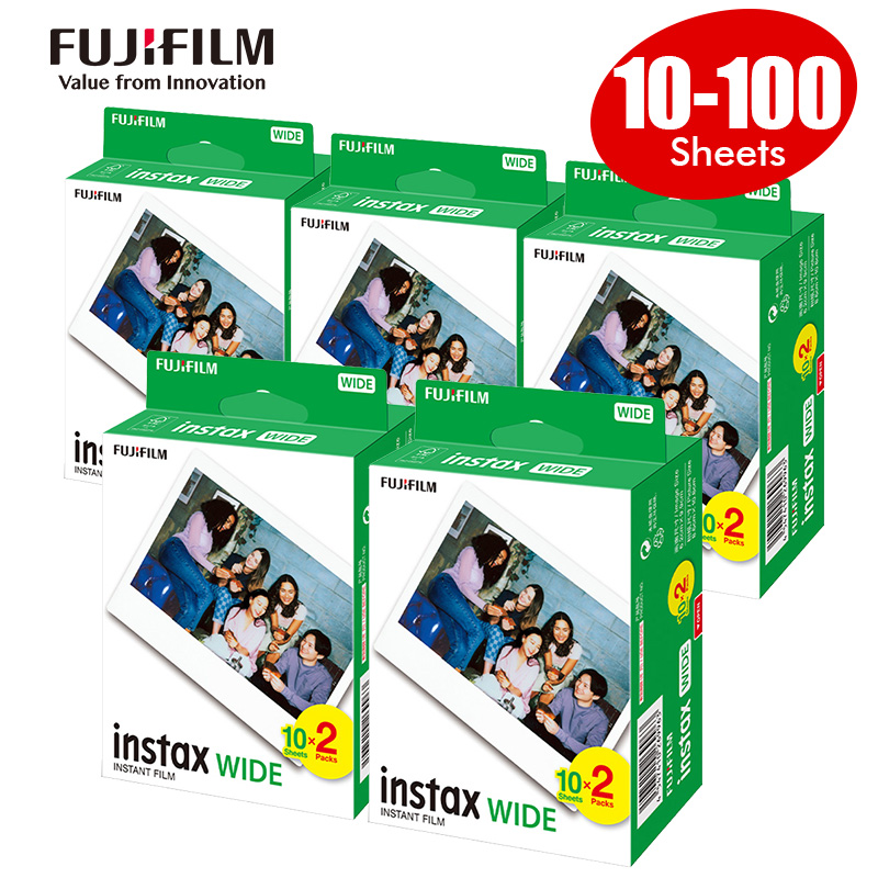 Instant Film Pack - 10-100 листов Fujifilm Fuji Instax 5-дюймовая