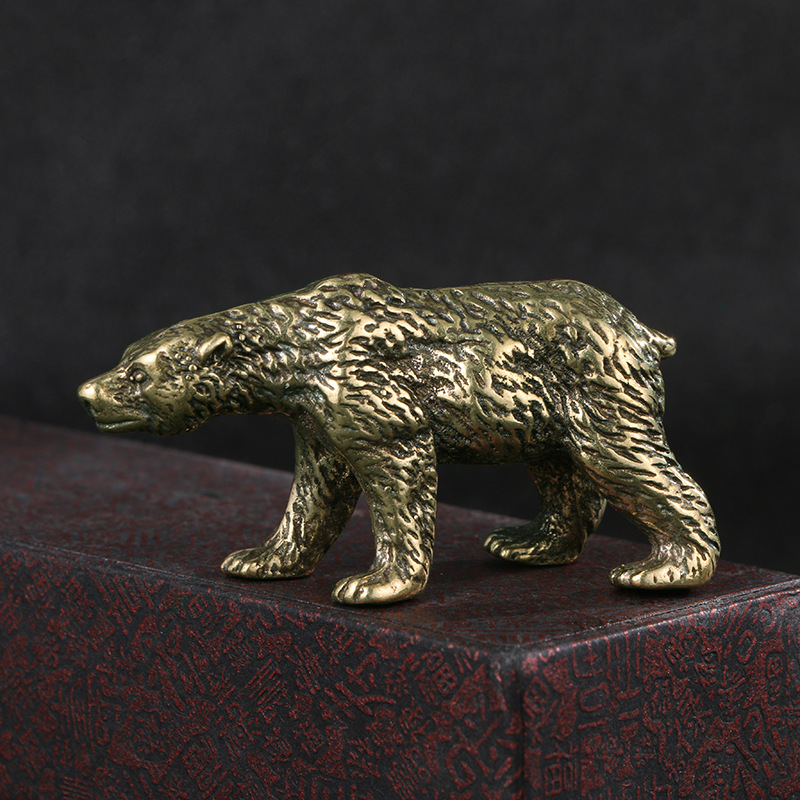 Vintage Collectible Bears - 1 шт. Винтажная скульптура медведя из