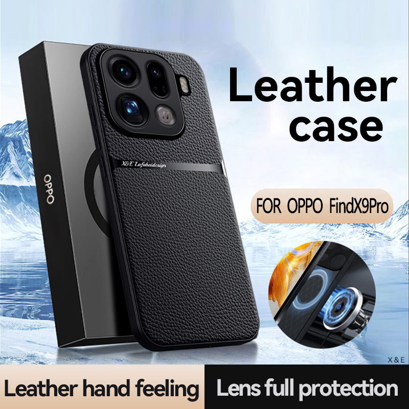 Для OPPO Find X9 Pro X9 чехол  – обзор и цена Camera Leather Case