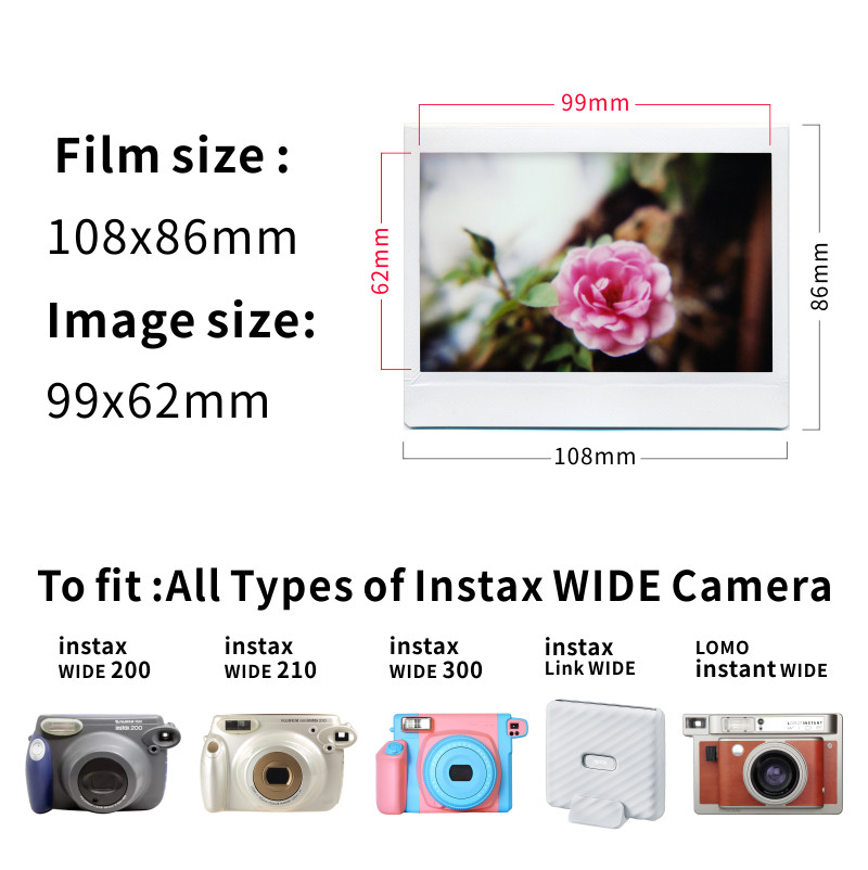 10-100 листов Fujifilm Fuji In – обзор и цена Instant Film Pack