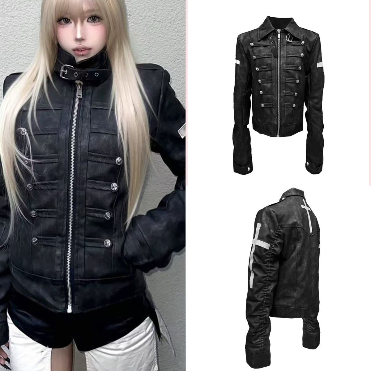 Женская черная винтажная толст – обзор и цена Vintage Zip Hoodie