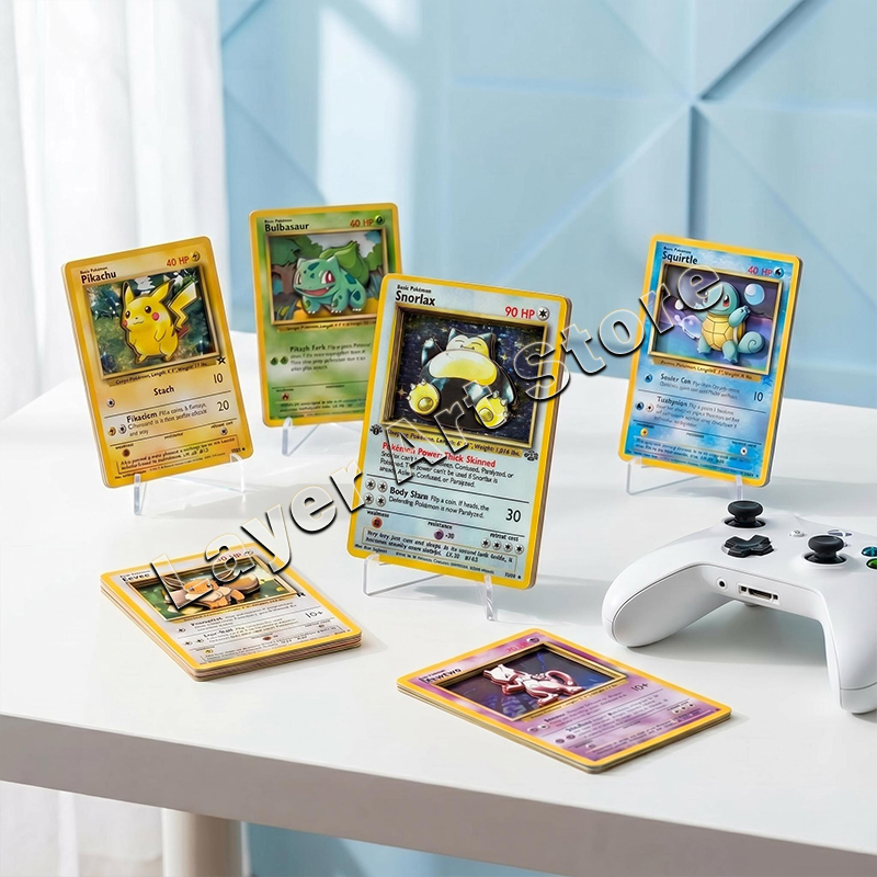 3D-карточка Покемон: Винтажный – обзор и цена Vintage Collectible Cards