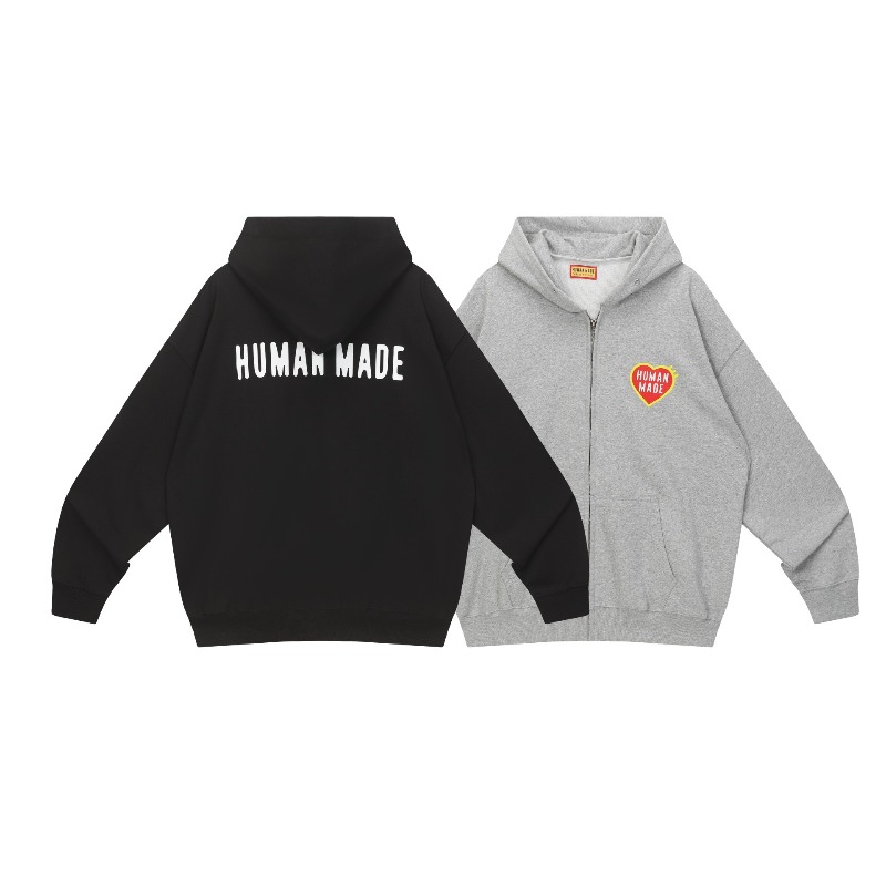 Винтажная толстовка Human Made – обзор и цена Vintage Zip Hoodie