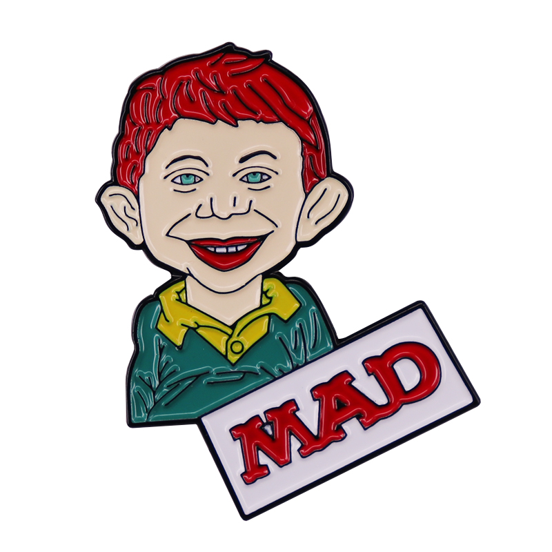 Сумасшедший журнал Альфред Е.  – обзор и цена Vintage Collectible Pins