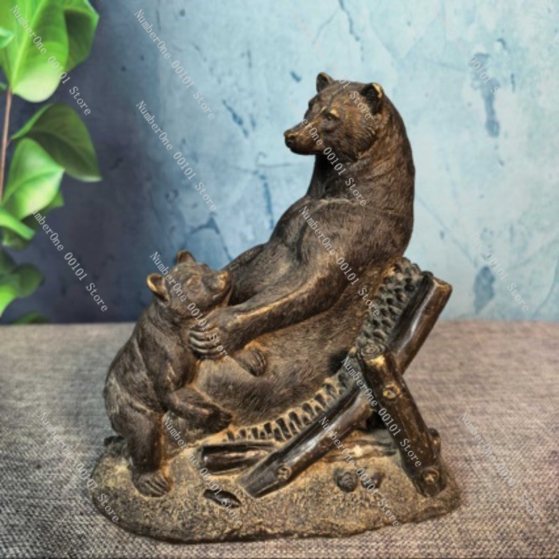 Антикварная бронзовая статуэтк – обзор и цена Vintage Collectible Bears