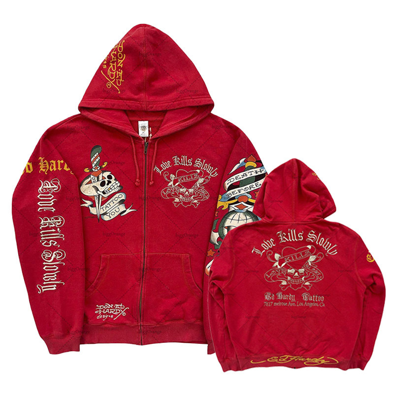 Худи оверсайз American Gothic  – обзор и цена Vintage Zip Hoodie