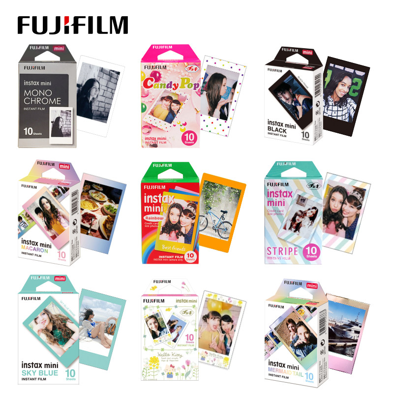 Классическая цветная пленка Fu – обзор и цена Instant Film Pack