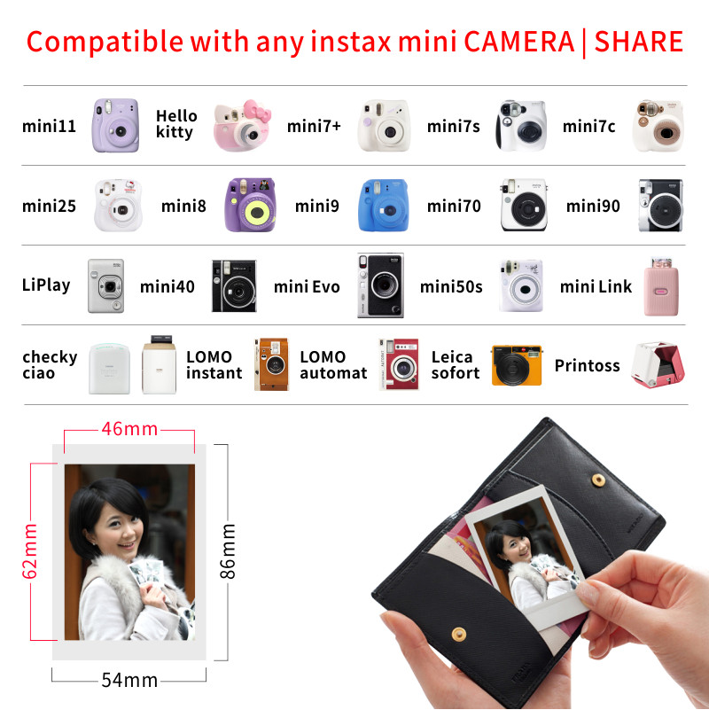 Классическая цветная пленка Fu – обзор и цена Instant Film Pack