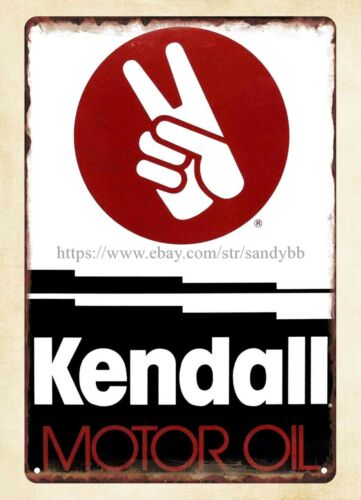 Металлическая табличка Kendall – обзор и цена Vintage Collectibles Store