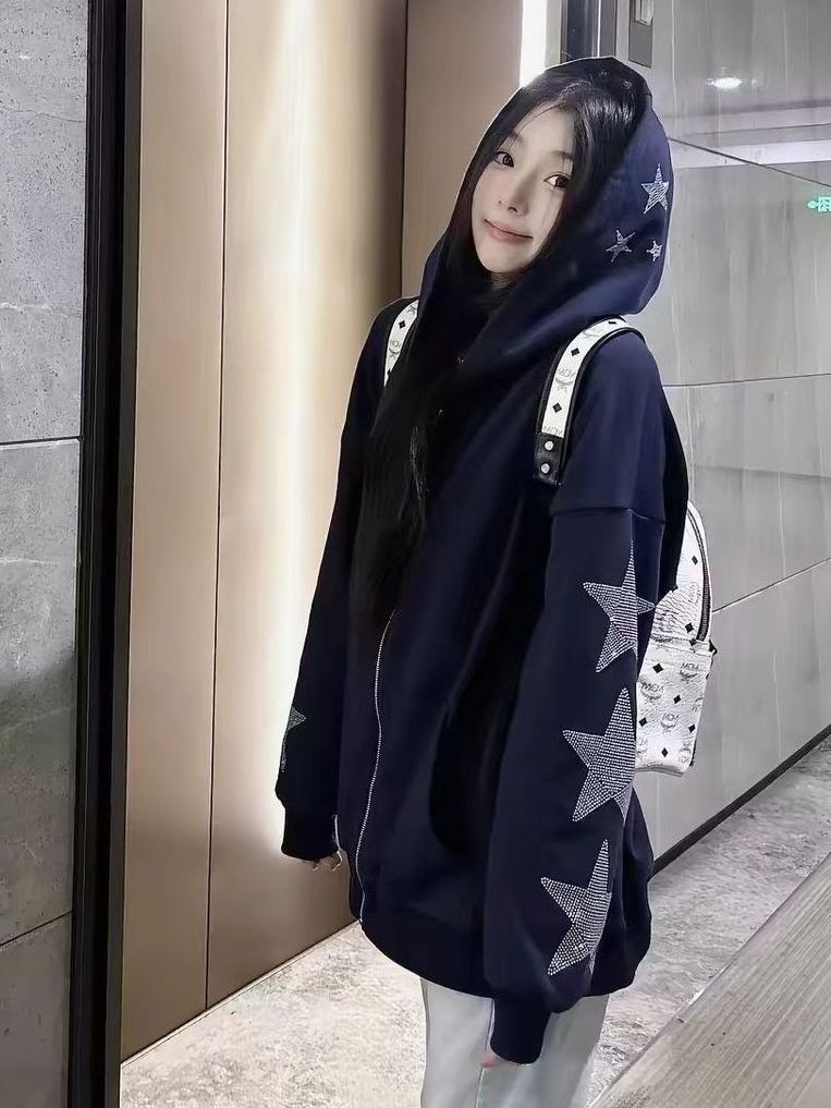 Корейская винтажная толстовка  – обзор и цена Vintage Zip Hoodie
